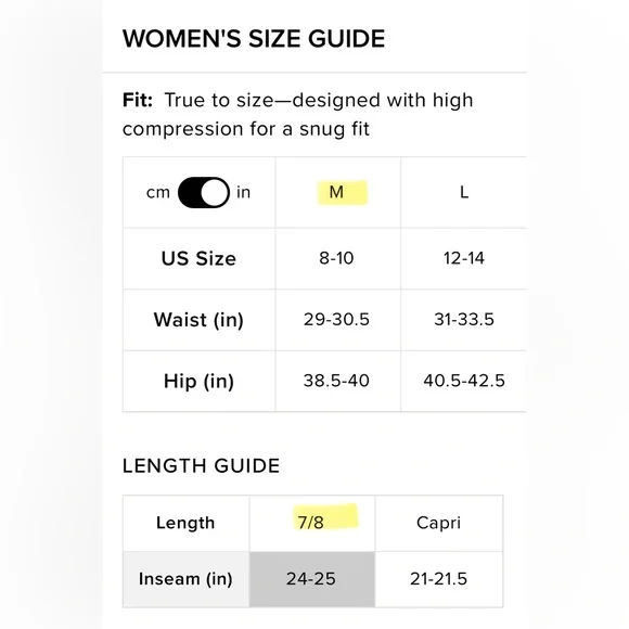 ALO Yoga | 7/8 High-Waist Airlift Legging | US M (8-10) | Women’s Black Leggings - Picture 13 of 13